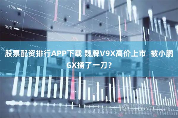 股票配资排行APP下载 魏牌V9X高价上市  被小鹏GX捅了一刀？